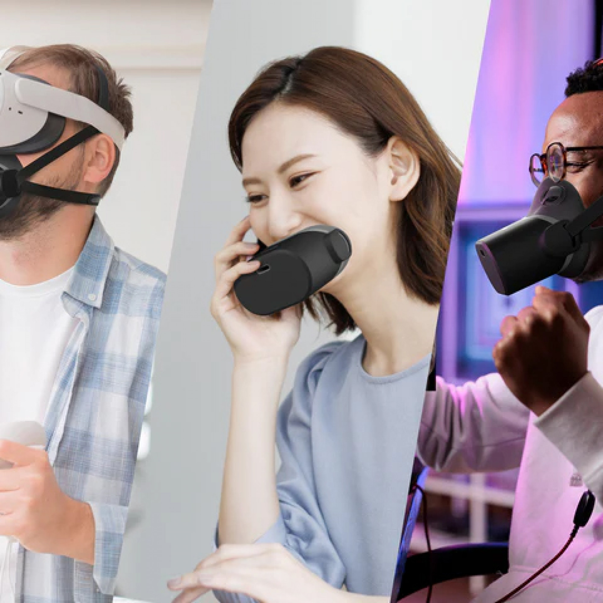 Портативный беспроводной микрофон с функцией активной звукоизоляции mutalk 2